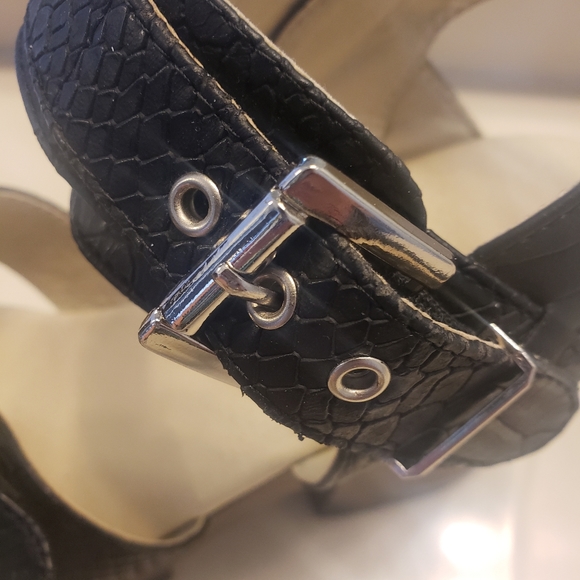 Poeme strap chunky platform heels size 38 - Picture 12 of 14